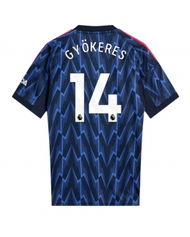 Billige Fotballdrakt Arsenal Viktor Gyokeres #14 Replika Bortedrakt 2025-26 Kortermet Billige Fotballdrakt Arsenal Viktor Gyokeres #14 Replika Bortedrakt 2025-26 Kortermet